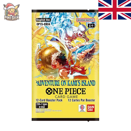Boîte de 24 Boosters One Piece Card Game OP15-EB04 Adventure on Kami’s Island (Anglais)
