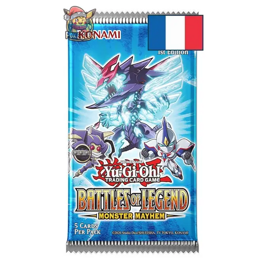 Boîte de 24 Boosters Yu-Gi-Oh! - Battles of Legend: Monster Mayhem (BLMM) FR Préco: 12/06/2025 Battles of Legend: