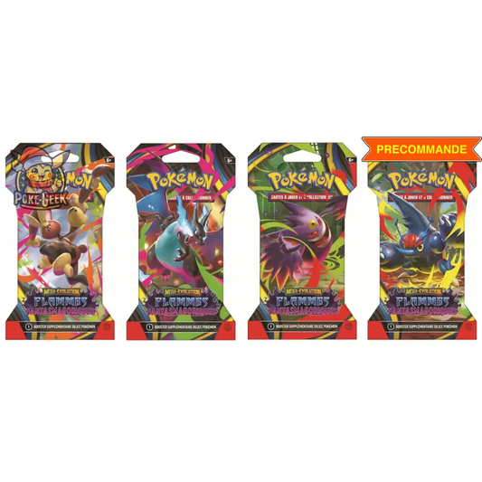 Booster Blister ME02 Flammes Fantasmagoriques (1 Booster aléatoire) – Version Française 🇫🇷