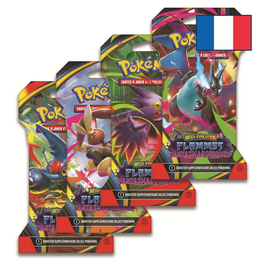 Booster Blister ME02 Flammes Fantasmagoriques (1 Booster aléatoire) – Version Française 🇫🇷