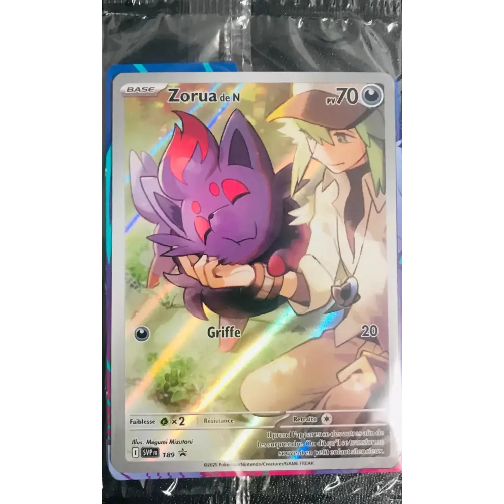 Pokmon Card: Zorua de N (SVP 189) - Scarlet & Purple Promo Pokmon Card: Zorua de N (SVP 189) - Scarlet & Purple Promo