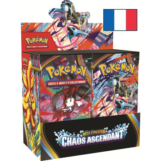 Display 36 Boosters Pokémon ME04 Chaos Ascendant FR – Précommande