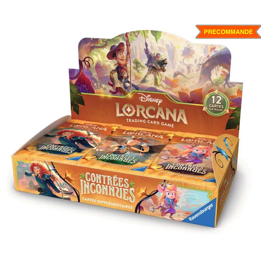 Display Contrées Inconnues – Disney Lorcana Chapitre 12 FR