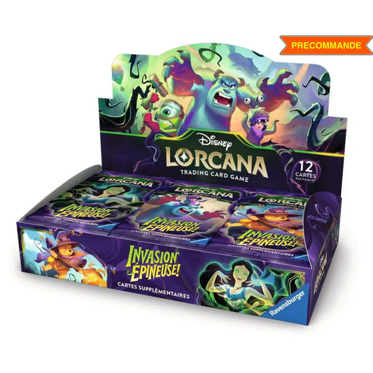 Display Disney Lorcana – Invasion Épineuse (Chapitre 13) – 24 Boosters FR - Poke-Geek