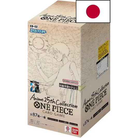 Display Eb-02 Anime 25Th Collection One Piece Card Game – Japonais Piece Jpn