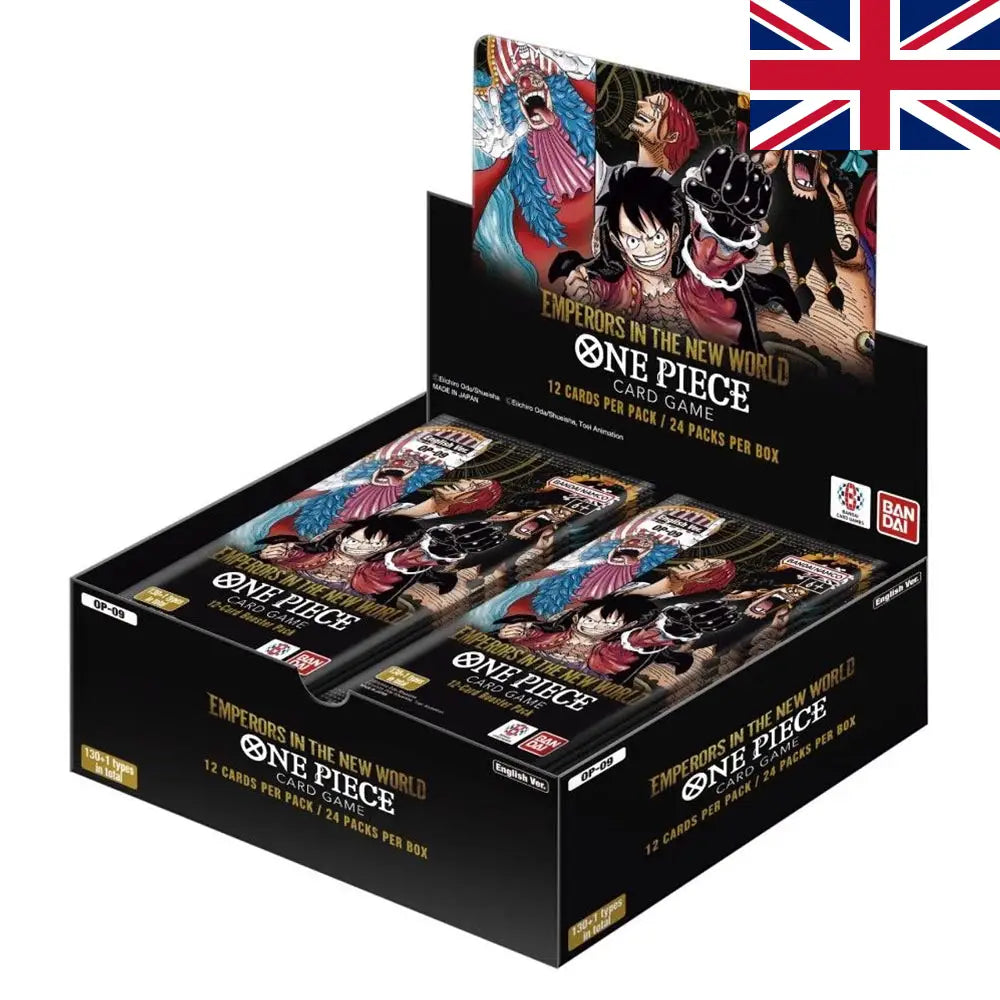 Display One Piece Card Game - OP09: Emperors in the New World - Englis