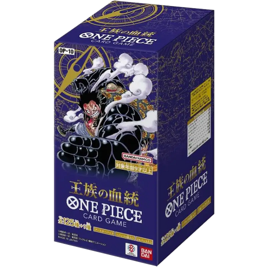 Display One Piece OP-10 ROYAL BLOOD – 24 Boosters (Japonais) | Cartes Officielles Import - Poke-Geek