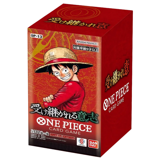 Display OP-13 Carrying on His Will – One Piece Card Game – Version Japonaise - Poke-Geek