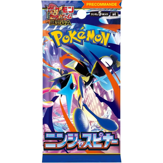 Display Pokémon Ninja Spinner M4 Japonais – Boîte de 30 Boosters - Poke-Geek