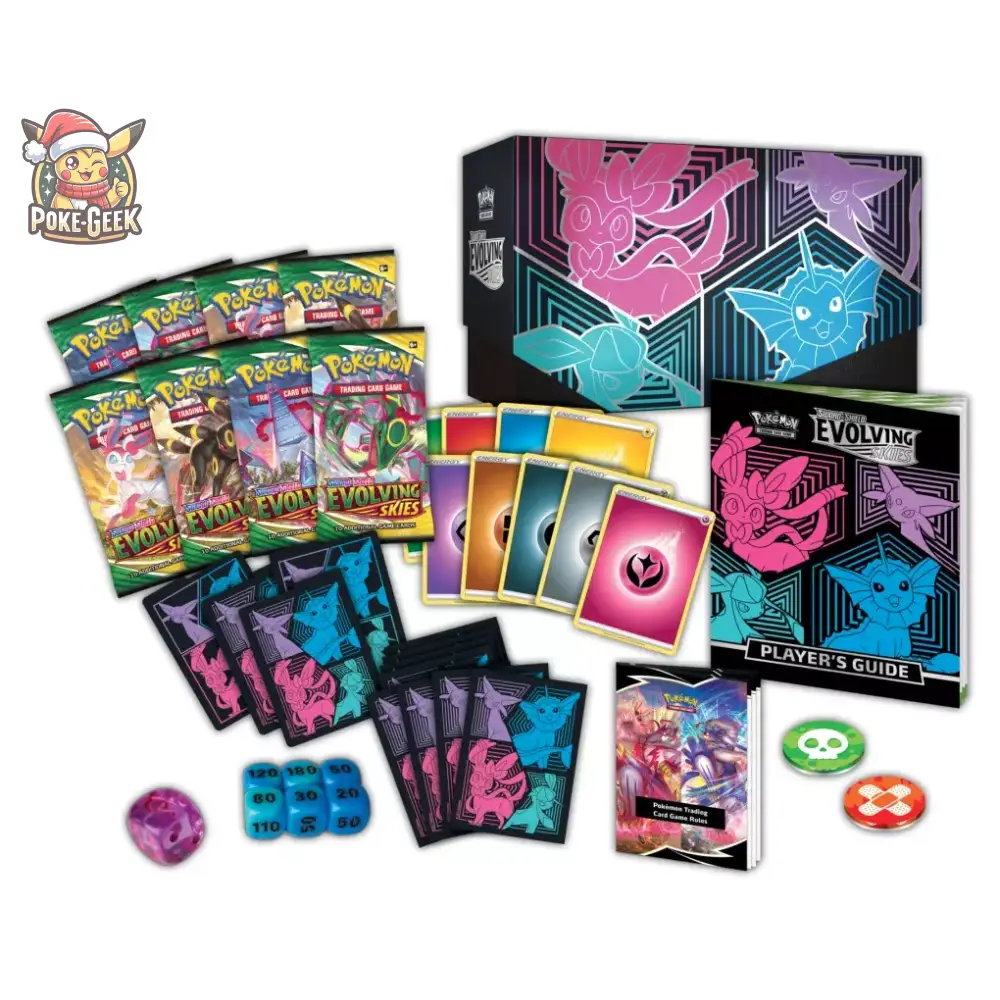 ETB évolution céleste – Coffret Dresseur Elite Nymphali - Poke-Geek