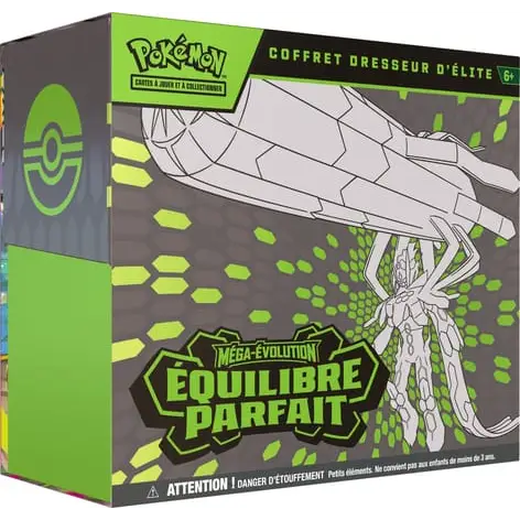 ETB Pokémon Équilibre Parfait ME03 – Coffret Dresseur d’Élite Zygarde (FR) - Poke-Geek