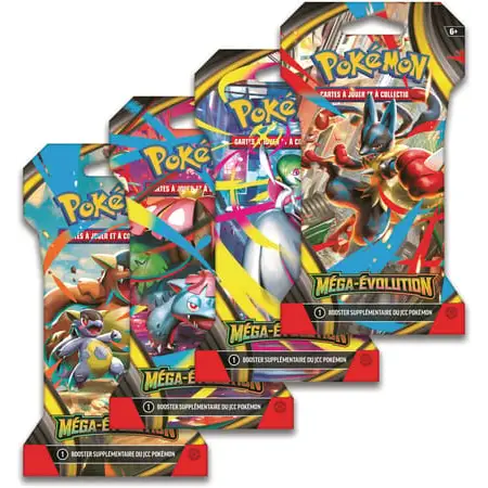 Pokémon – 1 Booster Blister – Méga Évolution – ME01 (FR) - Poke-Geek