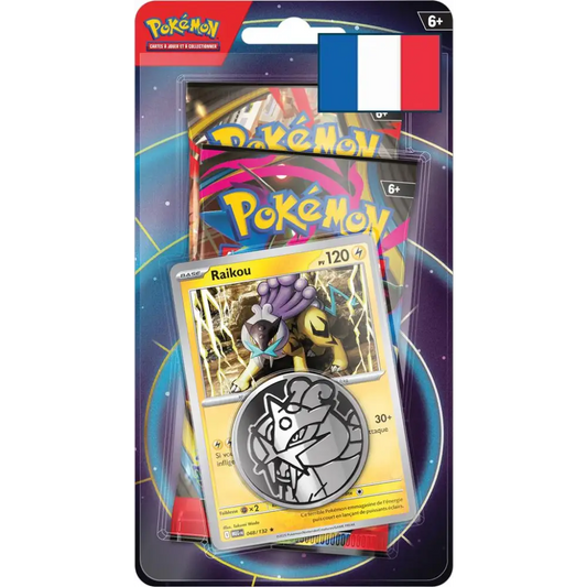 Pokémon – Duo Pack de 2 Boosters Janvier 2026: Raikou FR