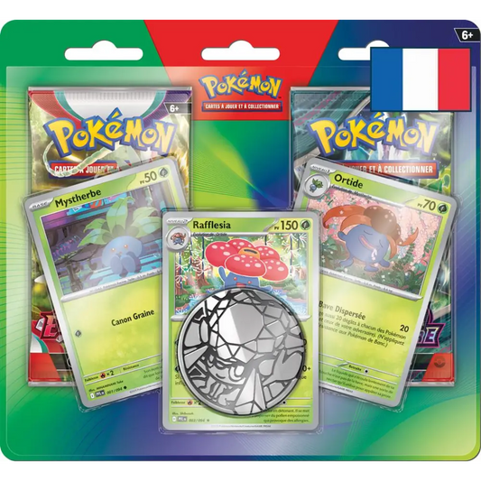 Pokémon Duopack Rafflésia EV01 et EV06 – Mars 2026 FR - Poke-Geek