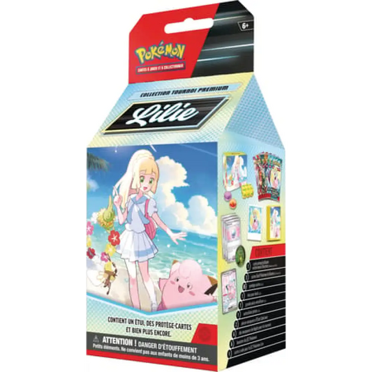 Pokémon JCC: Collection Tournoi Premium - Lilie – Version Française