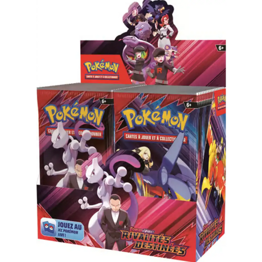 Pokémon JCC - Écarlate et Violet EV10 Rivalités Destinées - Display de 36 Boosters - FR