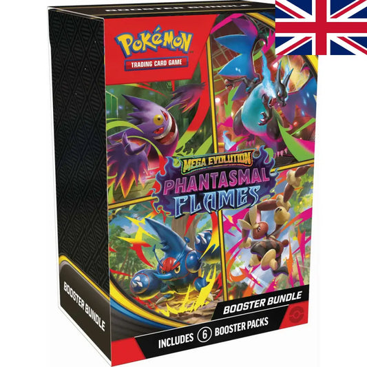 Pokémon TCG: Mega Evolution Phantasmal Flames - Booster Bundle ANGLAIS