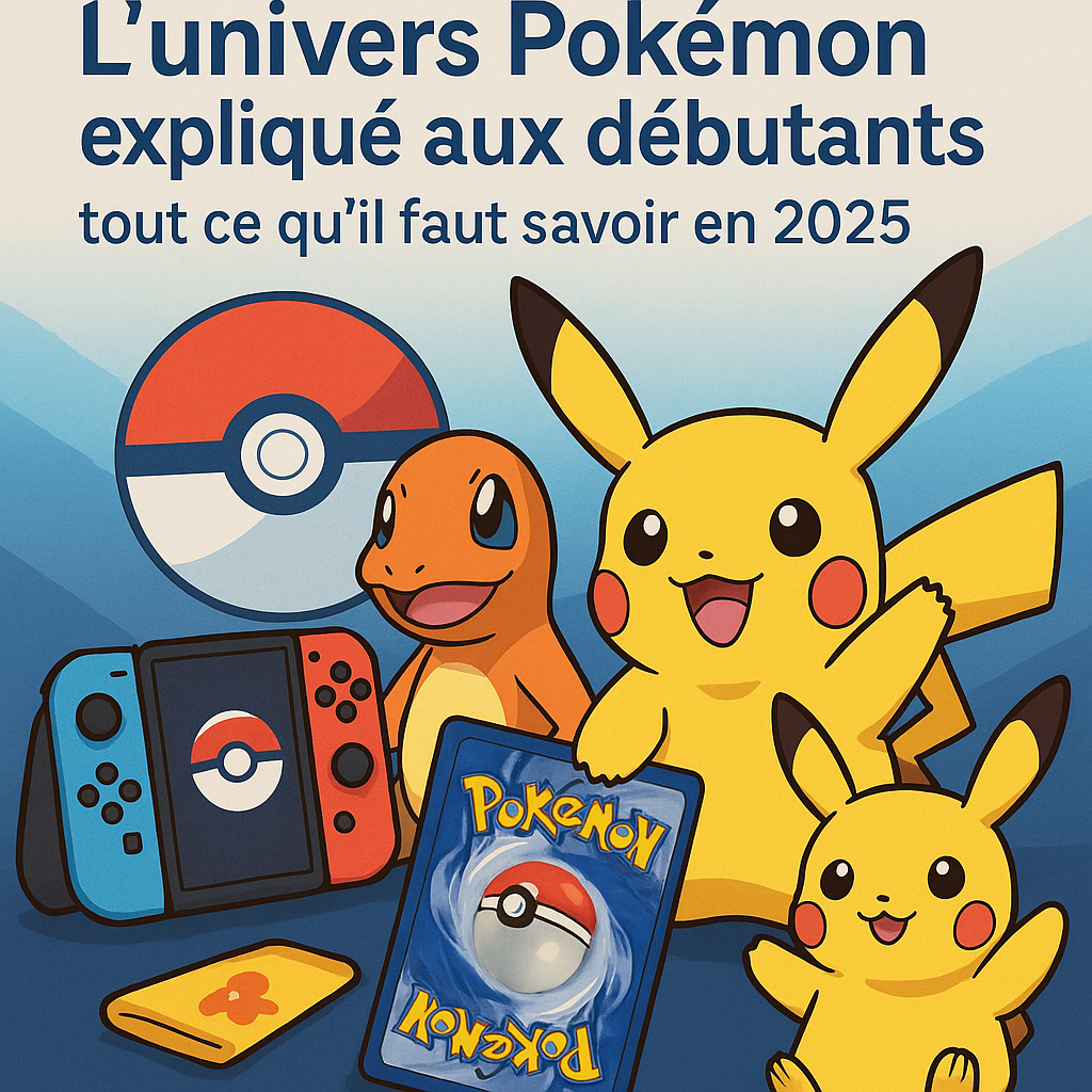 L’univers Pokémon pour les débutants : guide complet pour tout comprendre en 2025