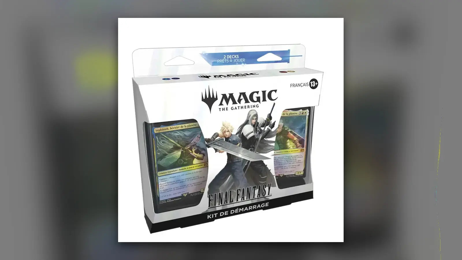 Kit de démarrage Magic issu du catalogue Poke-Geek, illustrant un guide sur les attaquants et les bloqueurs