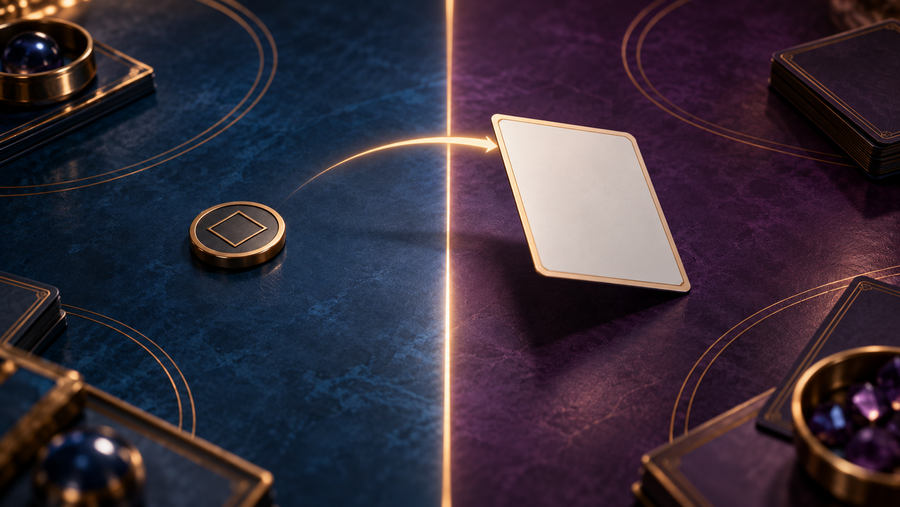Carte Magic générique passant sous le contrôle d’un autre joueur tandis que son propriétaire reste identifié