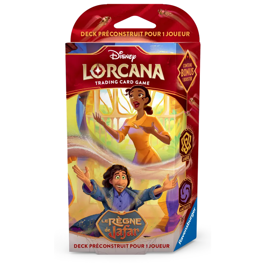Deck de démarrage Disney Lorcana Tiana et Bruno issu du catalogue Poke-Geek
