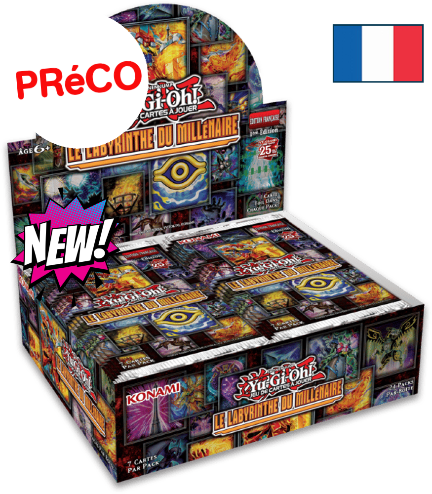 "Le Labyrinthe du Millénaire" - Précommande Yu-Gi-Oh