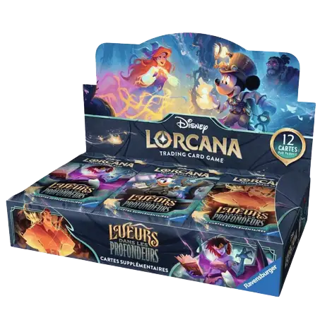 Plongez dans l’univers sombre et magique du Chapitre 10 Lorcana : Lueurs dans les Profondeurs est arrivé !