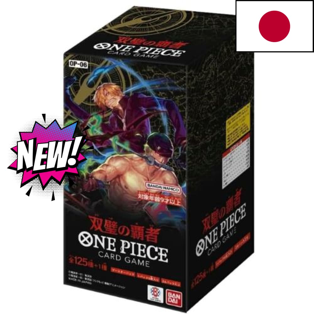 Explorez de Nouveaux Horizons avec la Display de Carte One Piece OP-06 Twin Champion