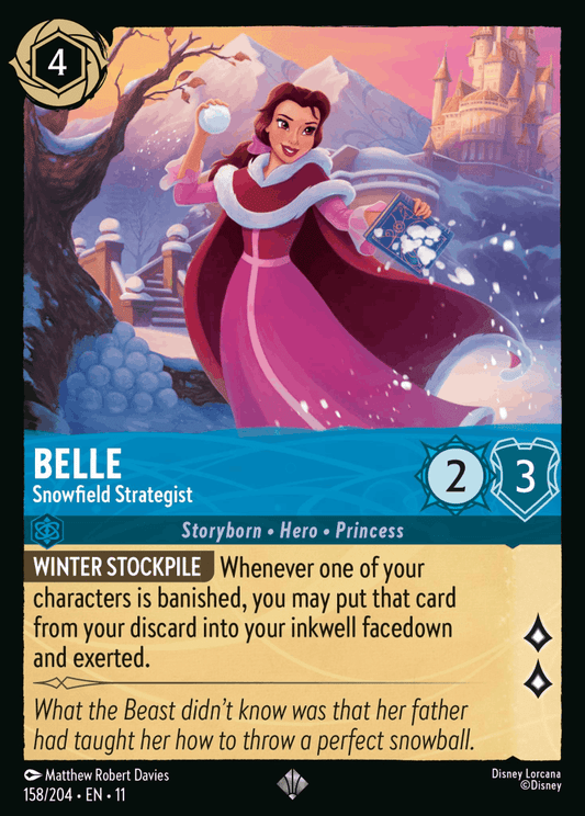 Givresort : Le Set 11 de Disney Lorcana TCG plonge Lorcana dans un hiver éternel !