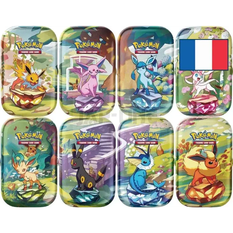 1 Mini-Tin aléatoire EV 8.5 Évolutions Prismatiques 🚩1 PAR PERSONNE/ADRESSE EV 8.5 Évolutions Prismatiques Mini tins