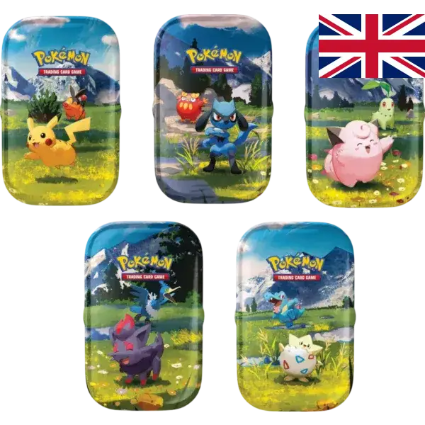 1 x Mini-boîte Pokémon – Mega Evolution 2.5: Ascended Heroes (Anglais) - Poke-Geek