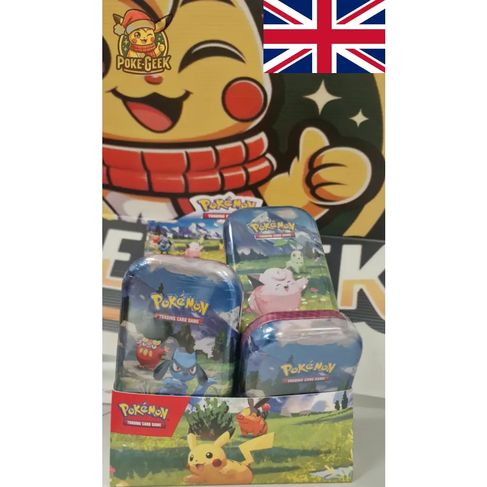 1 x Mini-boîte Pokémon – Mega Evolution 2.5: Ascended Heroes (Anglais) - Poke-Geek