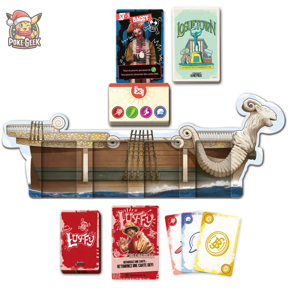 5 Minutes: One Piece – Jeu de société coopératif en temps réel - Poke-Geek