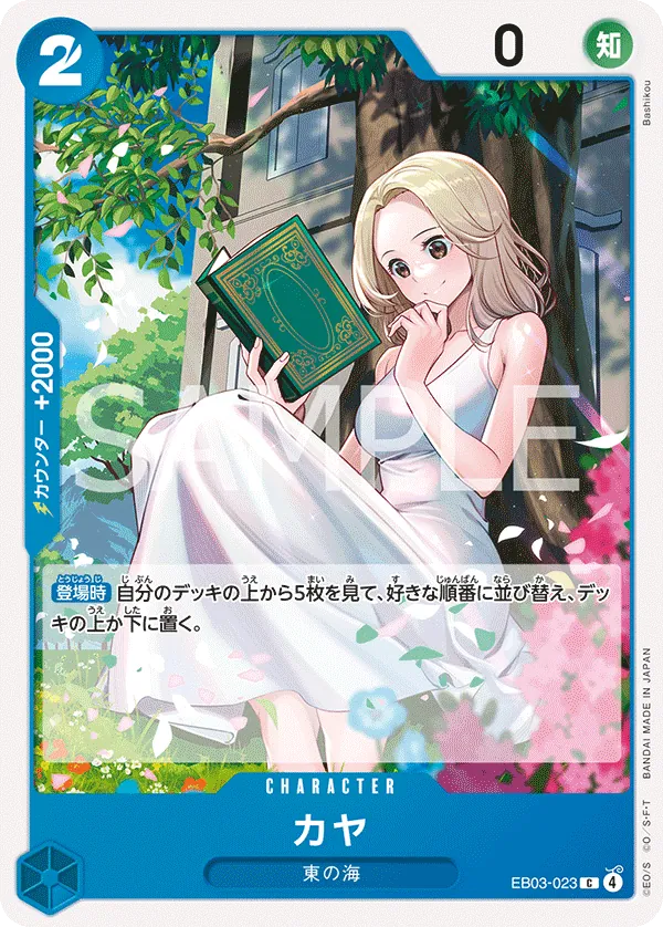 Vue agrandie de Kaya, carte EB03-023