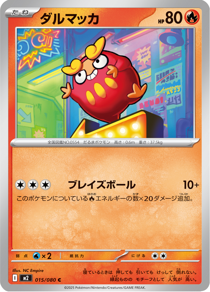 Vue agrandie de Darumaka, carte 015/080