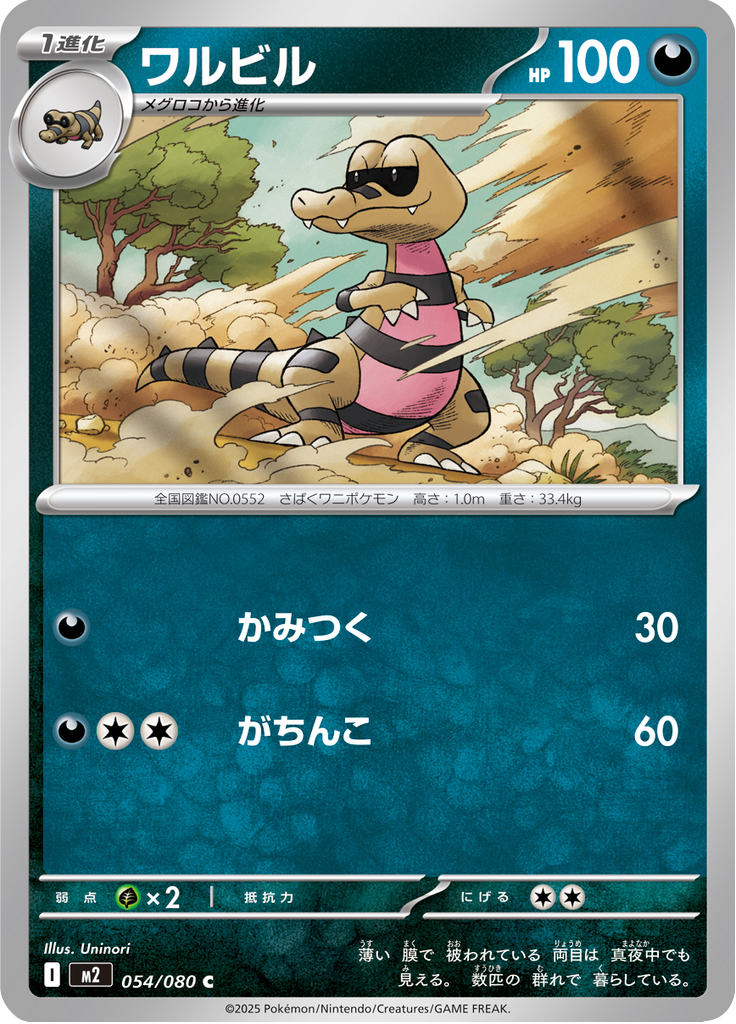 Vue agrandie de Krokorok, carte 054/080