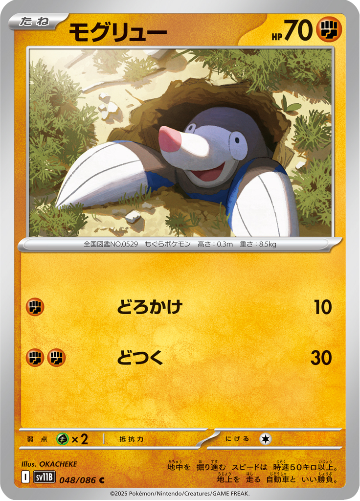 Vue agrandie de Drilbur, carte 048/086