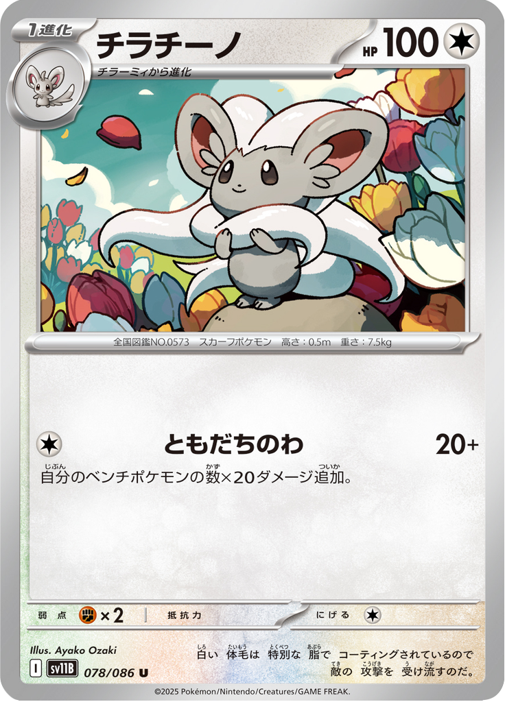 Vue agrandie de Cinccino, carte 078/086