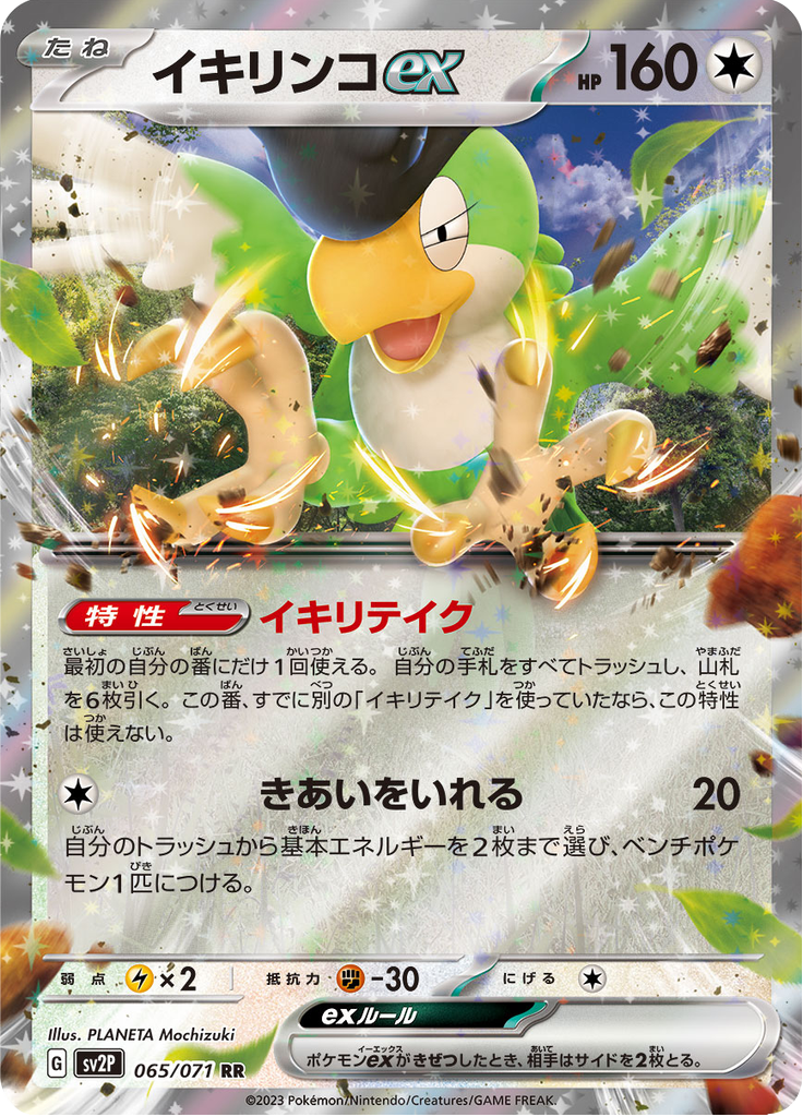 Vue agrandie de Squawkabilly ex, carte 065/071