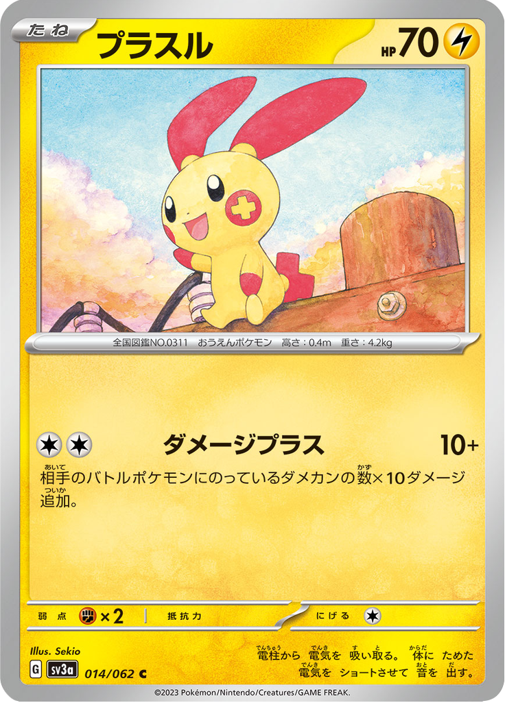 Vue agrandie de Plusle, carte 014/062