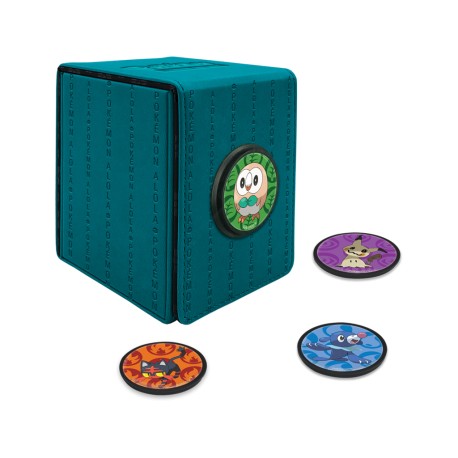 Deck Box - Pokemon - Ultra Pro - Alcove Flip Box - Clic Flip Box Alola - Scellé - Poke-Geek
