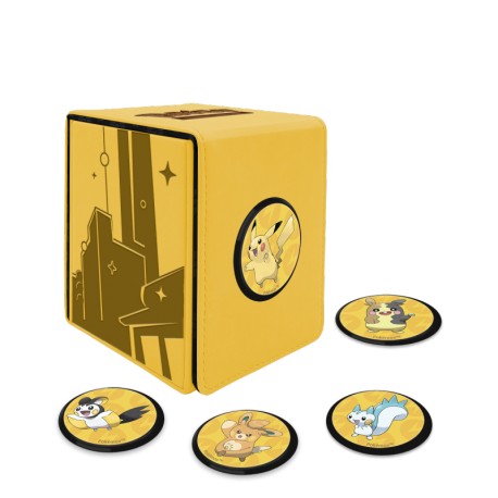 Deck Box - Pokemon - Ultra Pro - Alcove Flip Box - Skyline / Pikachu - Scellé
