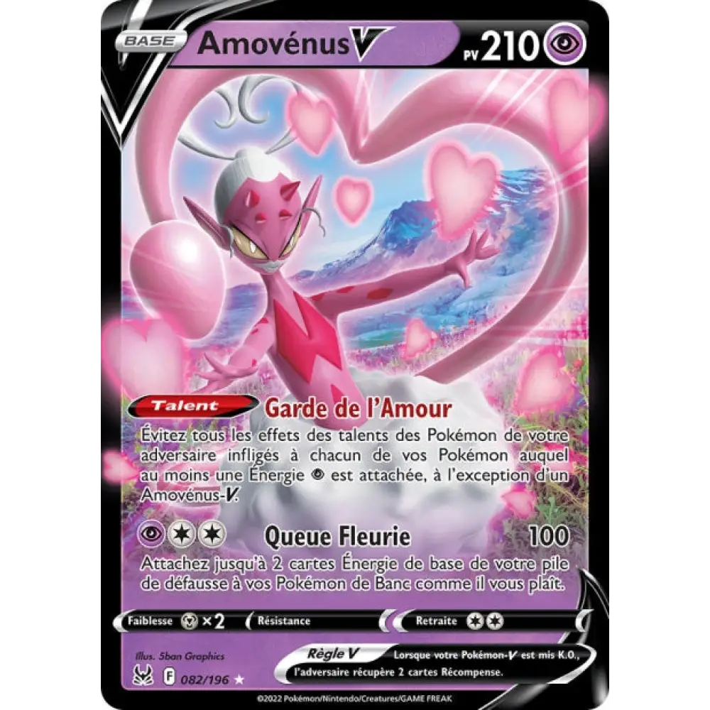 Amovénus V - EB Origine Perdue - 82/196 - Poke-Geek