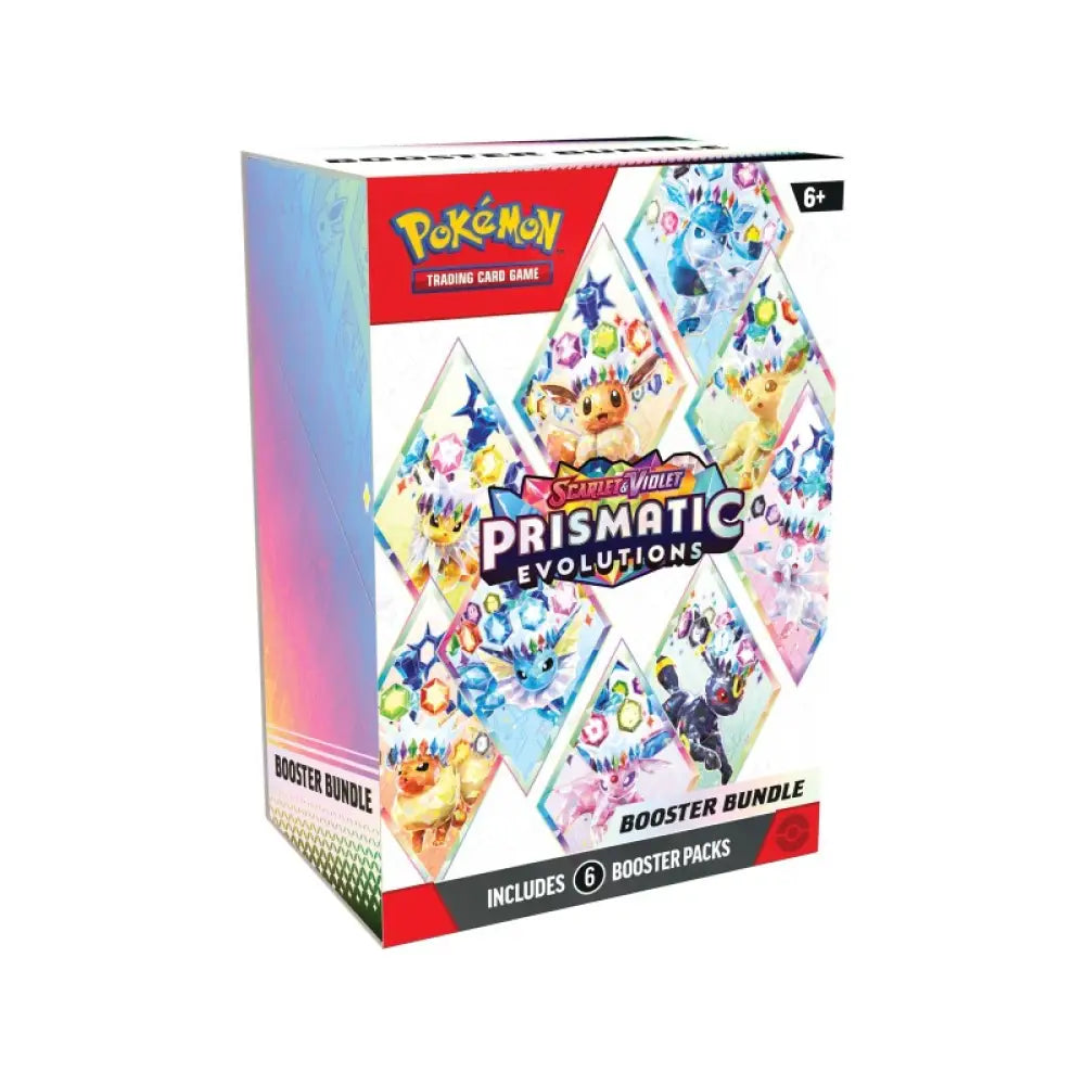 🚩 Anglais Pokémon Bundle: Écarlate et Violet 08.5 - Évolutions Prismatiques Anglais 🚩 Bundle Évolutions Prismatiques