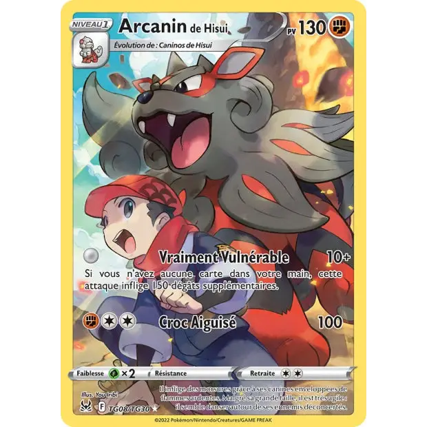 Arcanin de Hisui - EB Origine Perdue - TG08/TG30 - Poke-Geek