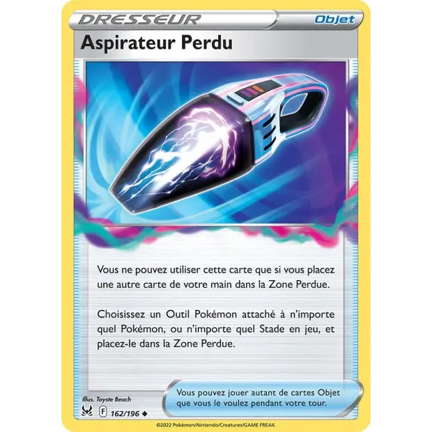 Aspirateur Perdu - EB Origine Perdue - 162/196