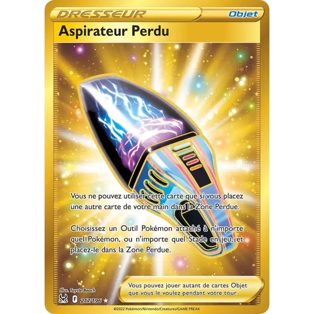 Aspirateur Perdu - EB Origine Perdue - 217/196