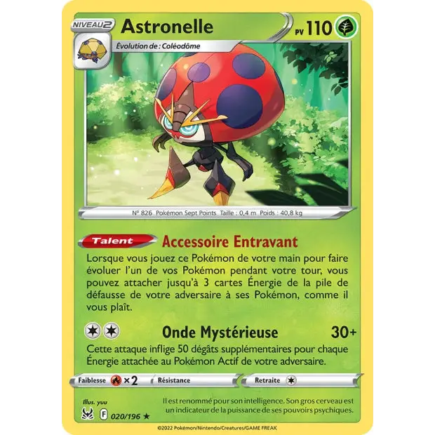 Astronelle - EB Origine Perdue - 20/196 - Poke-Geek