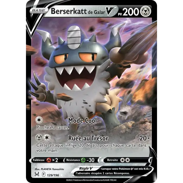 Berserkatt de Hisui V - EB Origine Perdue - 129/196 - Poke-Geek