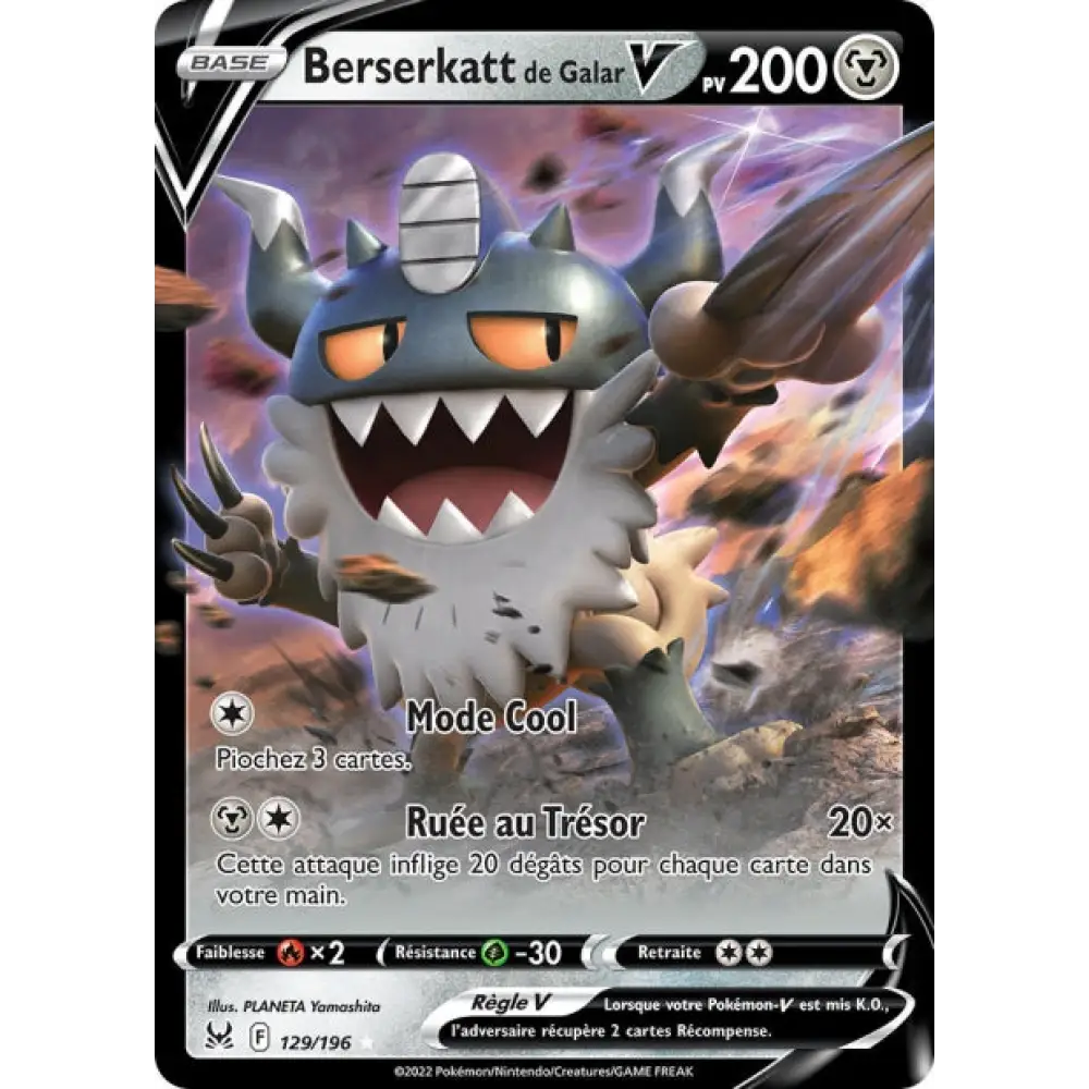 Berserkatt de Hisui V - EB Origine Perdue - 129/196 - Poke-Geek